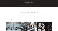 Desktop Screenshot of bobedre-erhverv.com